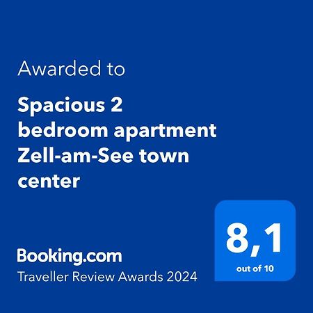 Spacious 2 Bedroom Apartment Zell-Am-See Town Center Zell am See Kültér fotó
